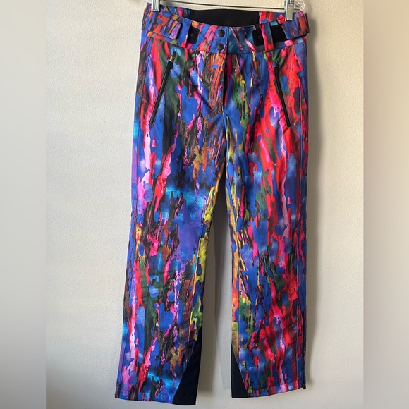 New Aztech Mountain Ski Pant in Chamberlain Camo Pink Size Women's Small - Picture 3 of 14